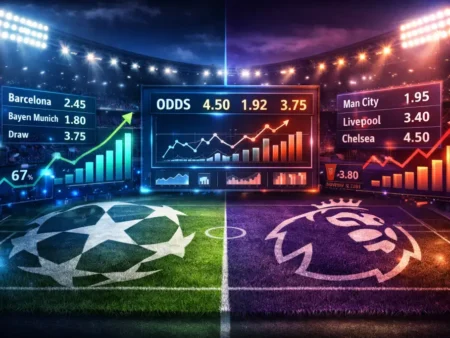 Early Odds and Trend Analysis for Champions League & Premier League Betting