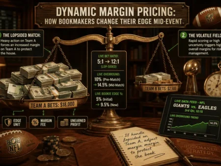 Dynamic Margin Pricing: How Bookmakers Change Their Edge Mid-Event
