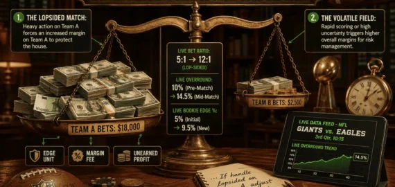 Dynamic Margin Pricing: How Bookmakers Change Their Edge Mid-Event
