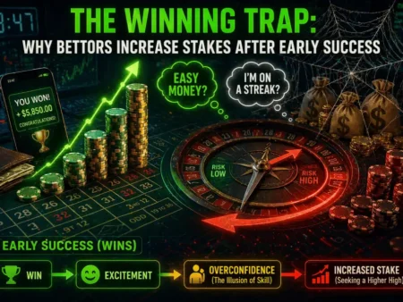 The Winning Trap: Why Bettors Increase Stakes After Early Success