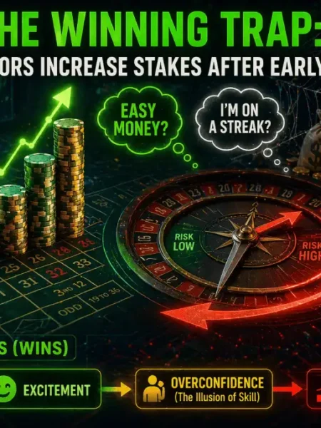The Winning Trap: Why Bettors Increase Stakes After Early Success