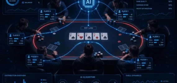 Algorithms Decide Your Seat: How Poker Rooms Control Table Balance Now