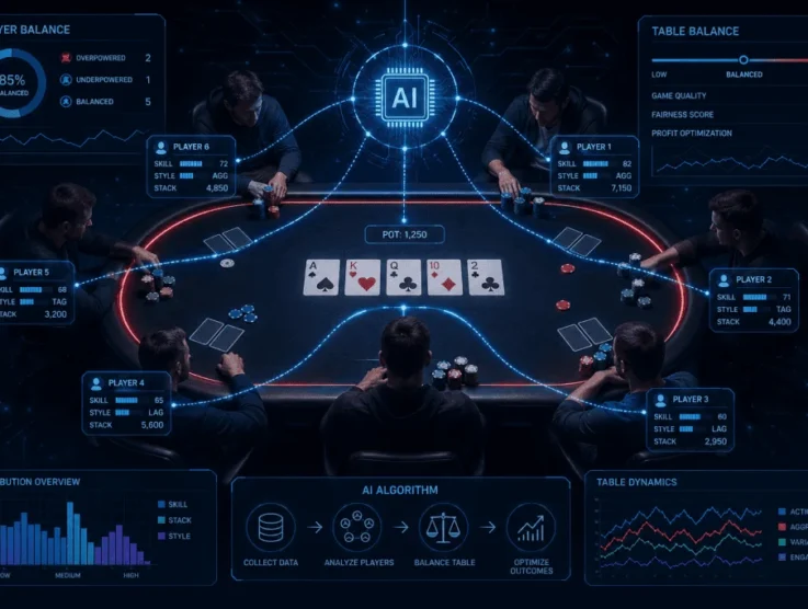 Algorithms Decide Your Seat: How Poker Rooms Control Table Balance Now
