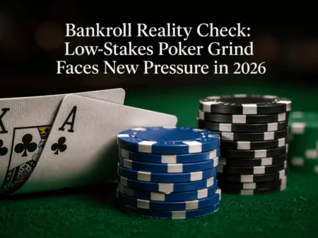 Bankroll Reality Check: Low-Stakes Poker Grind Faces New Pressure in 2026
